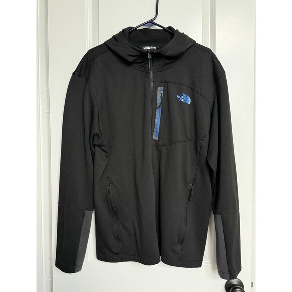 The North Face Men’s XL Canyonlands Full Zip Hoodie Jacket Black Versatile - Picture 1 of 6